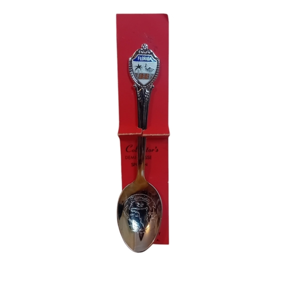 New Vintage USA Florida Collectible Collectors Souvenir Spoon America Retro 4.5"